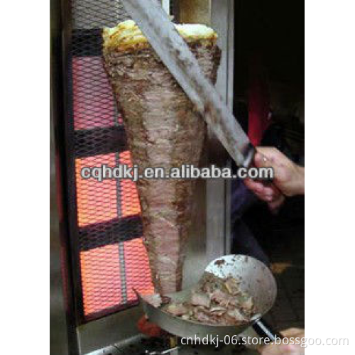 Infrared energy saved gas grill burner for shawarma kebab machine